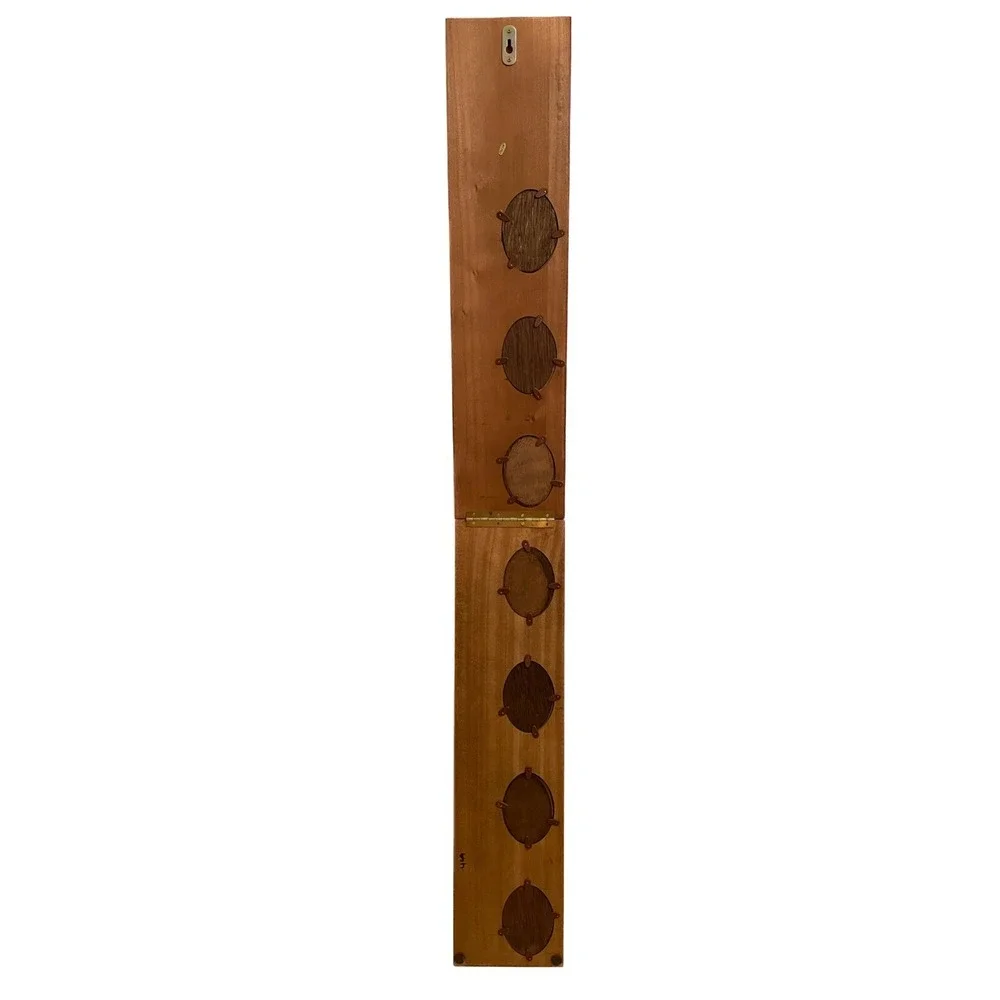 Vintage Measure Mate Growth Chart Folding School Picture Frame MidCentury Modern